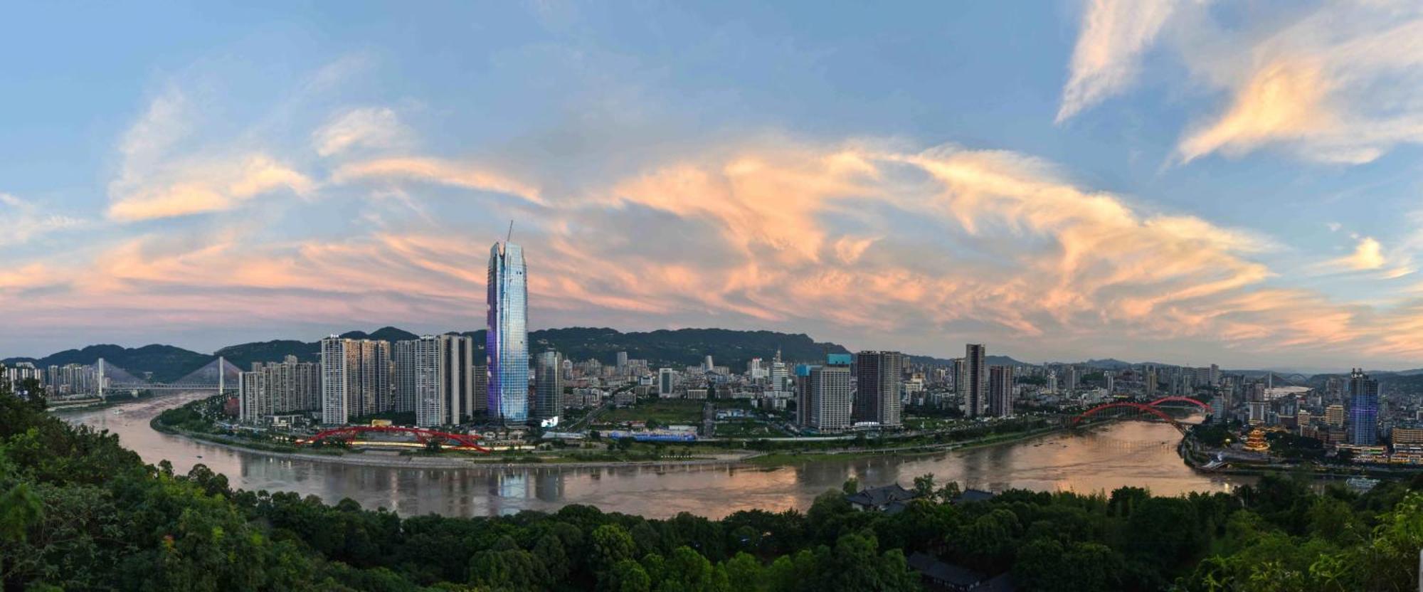 Crowne Plaza Yibin By Ihg Hotel Exterior foto